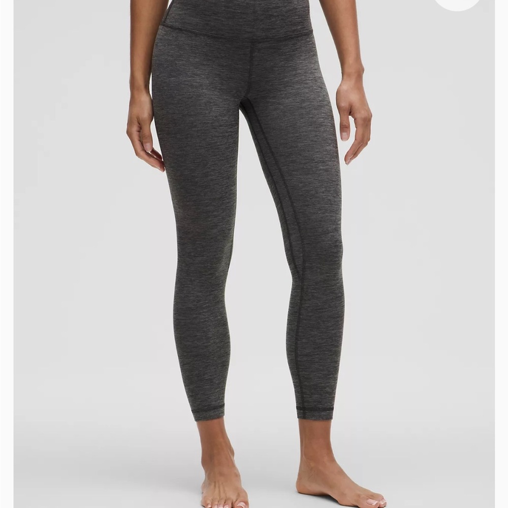lululemon Align™ High-Rise Pant 25" Heathered Graphite Grey